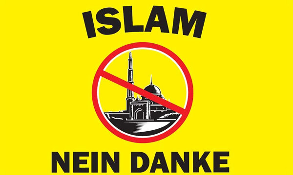 Fahne - Islam nein Danke