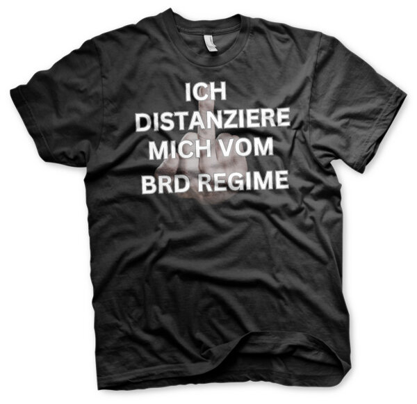 Ich distanziere mich Herren Tshirt L