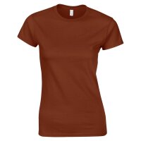 Ladies Tshirt chestnut (braun)-S