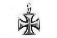 Schmuck Anhänger EISERNES KREUZ 2,4 cm Vintage Silber