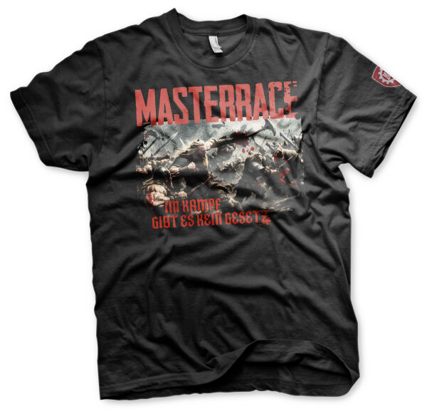 Masterrace Im Kampf gibt es kein Gesetz Herren Tshirt 3XL