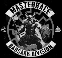 Masterrace Barsark Division Herren Tshirt XXL