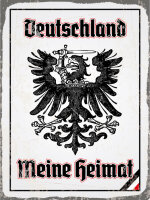 Blechschild - Adler Mein Heimat