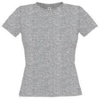 Ladies Tshirt Aschgrau-XL