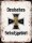 Blechschild - EKD Schutzgebiet