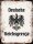 Blechschild - Adler D. Reichsgrenze