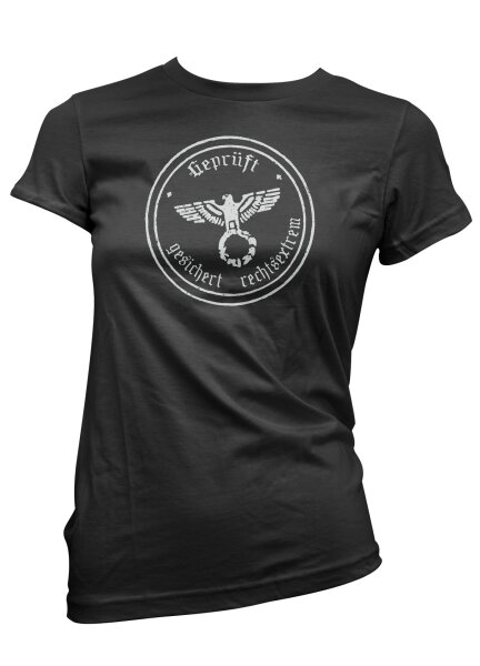 Gesichert Rechtsextrem geprüft! Damen Tshirt M