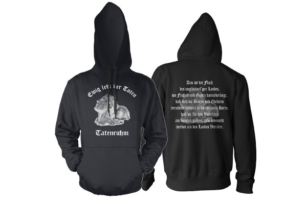 Ewig lebt der Toten Tatenruhm Herren Hoodie Kapuzenpulli