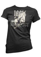100 Prozent Bio Deutsch Damen Tshirt