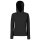 Ladies Hooded Kapuzenpullover Schwarz-2XL