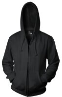 Kapuzenzipper Herren Schwarz-2XL