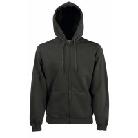 Kapuzenzipper Herren charcoal-2XL