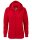 Kapuzenzipper Herren Rot-2XL