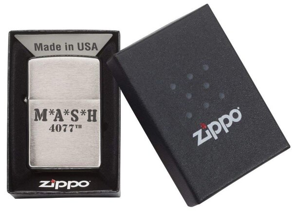 ZIPPO Sturmfeuerzeug M.A.S.H. 4077th Hawkeye Lazarett