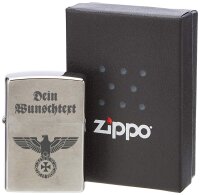 ZIPPO Sturmfeuerzeug Reichsadler EK mit Wunschtext personalisiert