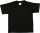 Kinder Tshirt Schwarz-116