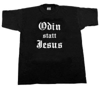 Odin statt Jesus Herren Tshirt 3XL
