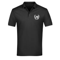 Stiefel mit Kranz  - Herren Poloshirt M