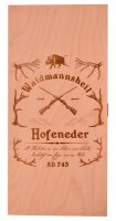 Jägergeschenkbox Waidmannsheil Namen personalisiert...