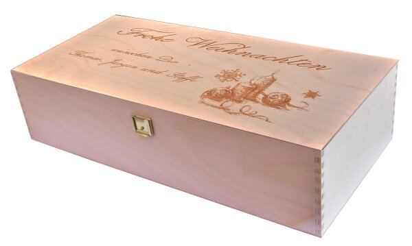 Geschenkbox personalisiert Weihnachten Geschenkverpackung Wunschname