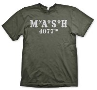 M.A.S.H Geschenkbox mit Tshirt Aufkleber Tasse Lazarett Milit&auml;r Army