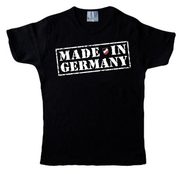 Made in Germany - Ladyshirt Germany Heimat Deutschland