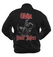 Odin statt Jesus 2 - Freizeitjacke Sweatjacke Viking Thor Wotan 2XL