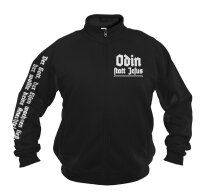 Odin statt Jesus 2 - Freizeitjacke Sweatjacke Viking Thor Wotan 3XL