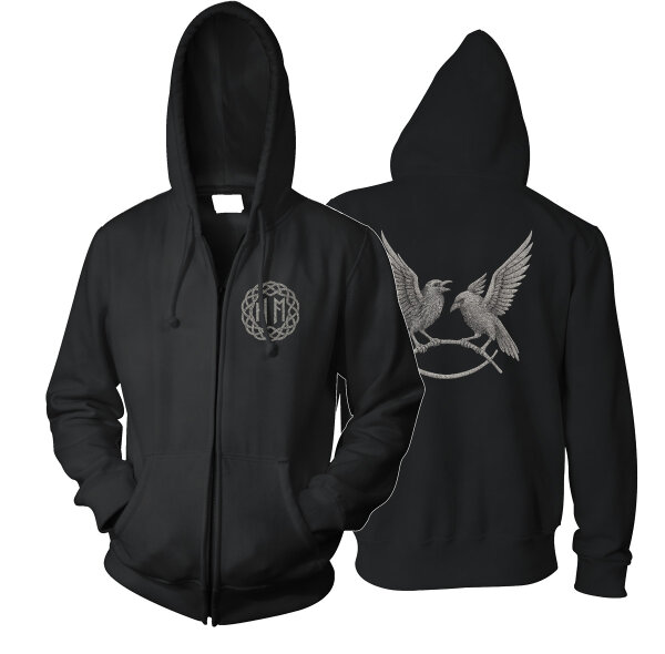 Hugin und Munin - Kapuzenjacke