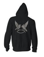 Hugin und Munin - Kapuzenjacke 2XL