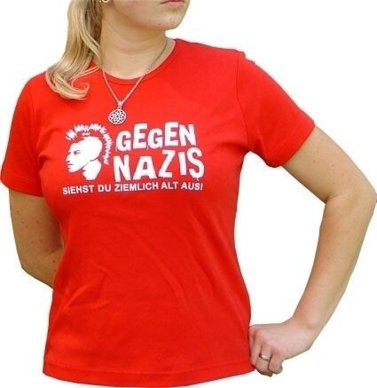 Gegen Nazis - Ladyshirt