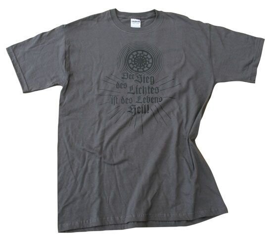 Der Sieg des Lichtes Herren Tshirt charcoal L