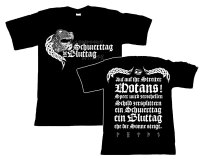 Schwerttag ist Bluttag - Tshirt Midgard Asatru Thor Wotan...
