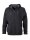 Mens Hooded Jacket, Farbe: black/carbon