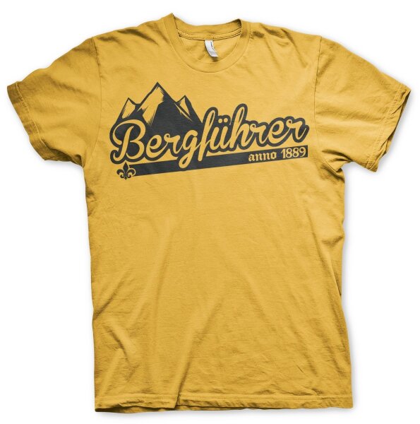 Bergführer 1889 Herren Tshirt apricot-2XL