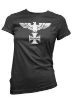 Adler Deutschland EK Damen Tshirt Deutsches Reich Wehrmacht L