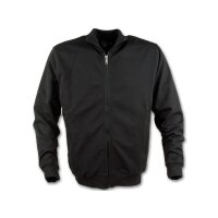 Sweatjacke Freizeitjacke Schwarz-5XL