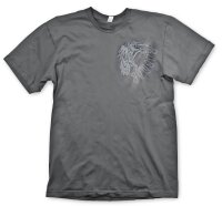 Ragnar - Tshirt grau Thorhammer Runen Odin  Walhalla...