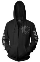 Ragnar - ZIPJacke Viking Wikinger Thor Wotan Rabe 3XL