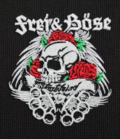 Frei & Böse Staatsfeind - ZIPjacke Pogo Ultra Biker Deutschrock Punk