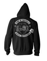 Viking Crew - Kapuzen ZIP Brotherhood Asgard MC S.o.A. Bikes 1%er Thorhammer 3XL