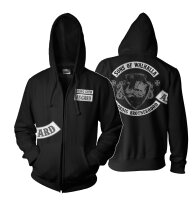 Viking Crew - Kapuzen ZIP Brotherhood Asgard MC S.o.A. Bikes 1%er Thorhammer 4XL