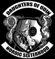 Daughters of Odin - Lady Hooded Sweat Wotan Thor Freya Asgard Midgard