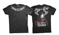 Sieg o. Tod Wir bleiben Heiden - Tshirt Thorhammer Wikinger Vikings Runen M