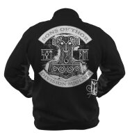 Sons of Thor Division Mjölnir - Freizeitjacke MC  Rocker Asgard Onepercenter L