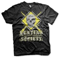 Böse Menschen Hunting Society- Tshirt Rock Biker MMA MC Schwarz-2XL