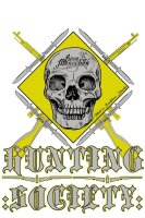 Böse Menschen Hunting Society- Tshirt Rock Biker MMA MC Schwarz-2XL